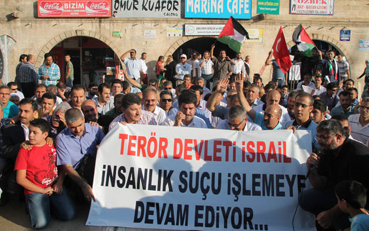 İsrail Öldürüyor, Urfa Açıklama Yapıyor