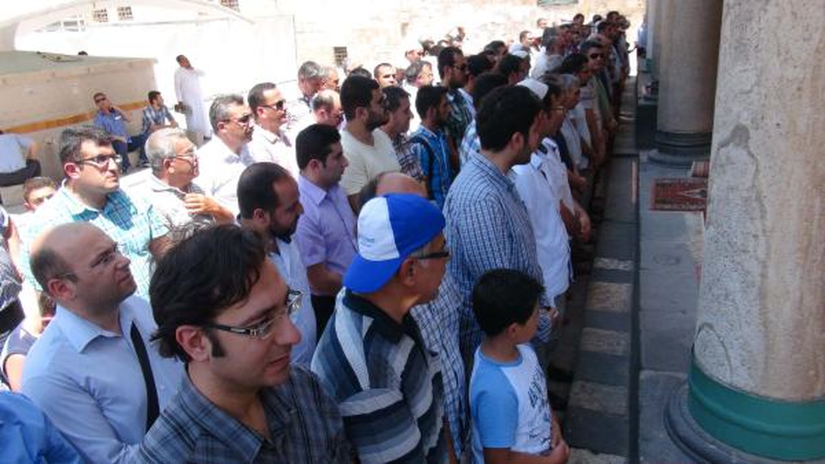 Kilis\'te Filistinliler İçin Gıyabi Cenaze Namazı Kılındı