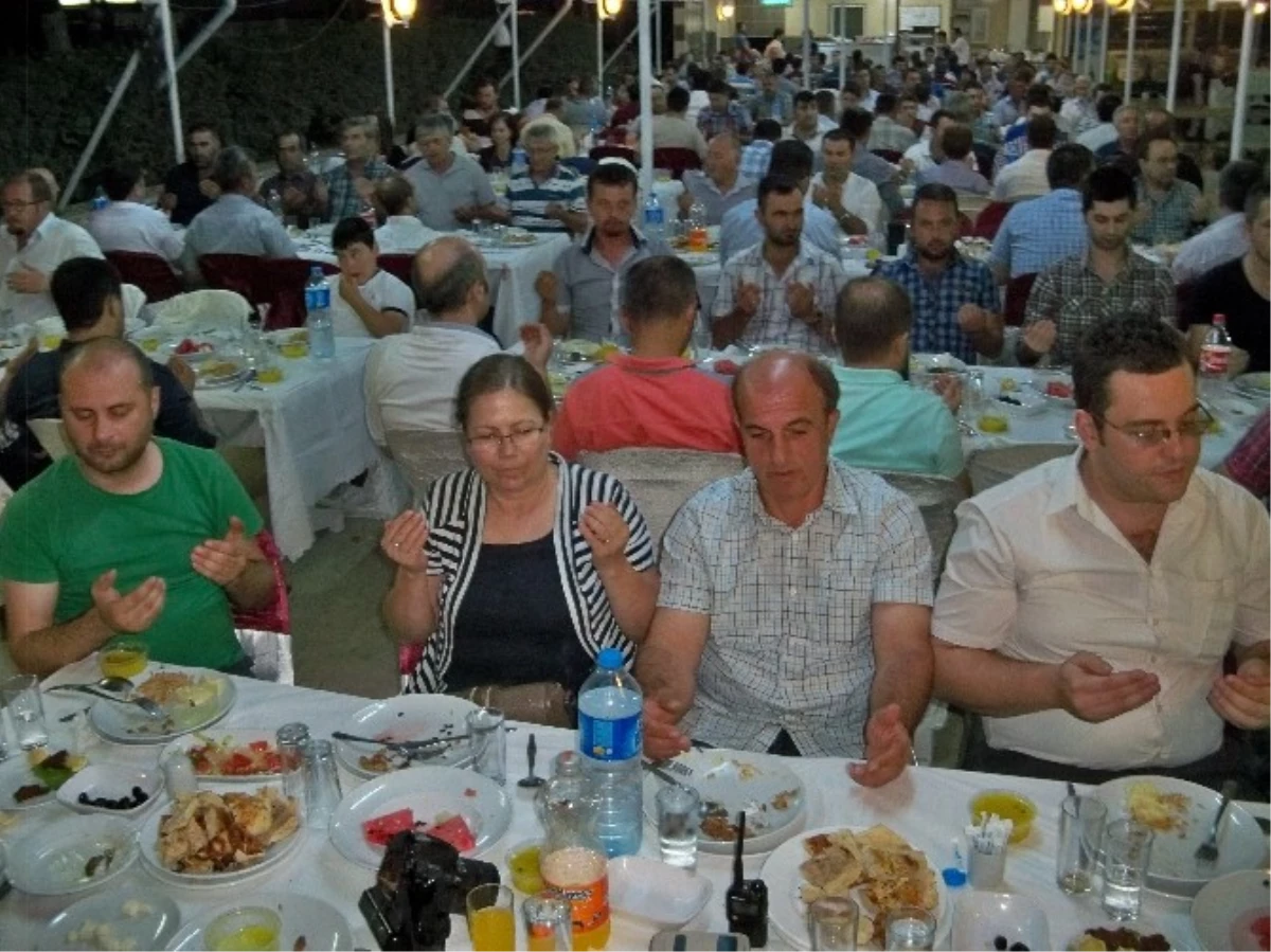 Malkara Ticaret ve Sanayi Odası İftar Yemeği Verdi