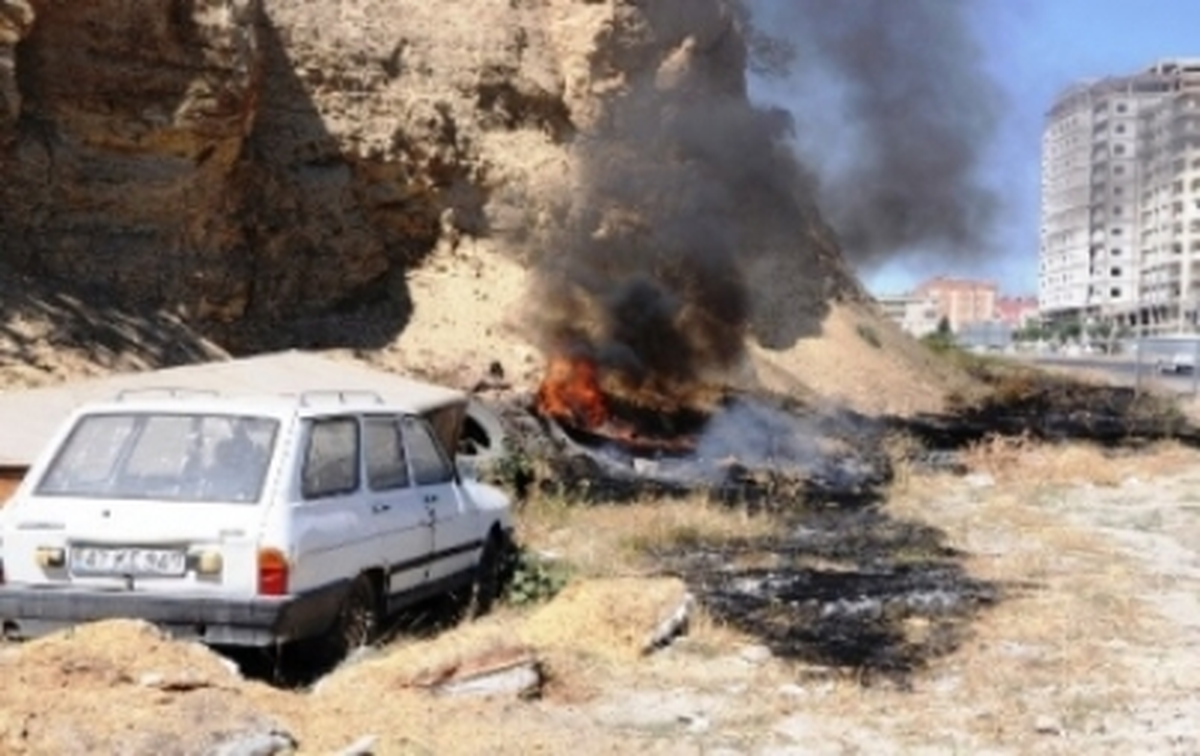 Mardin\'de Yangın