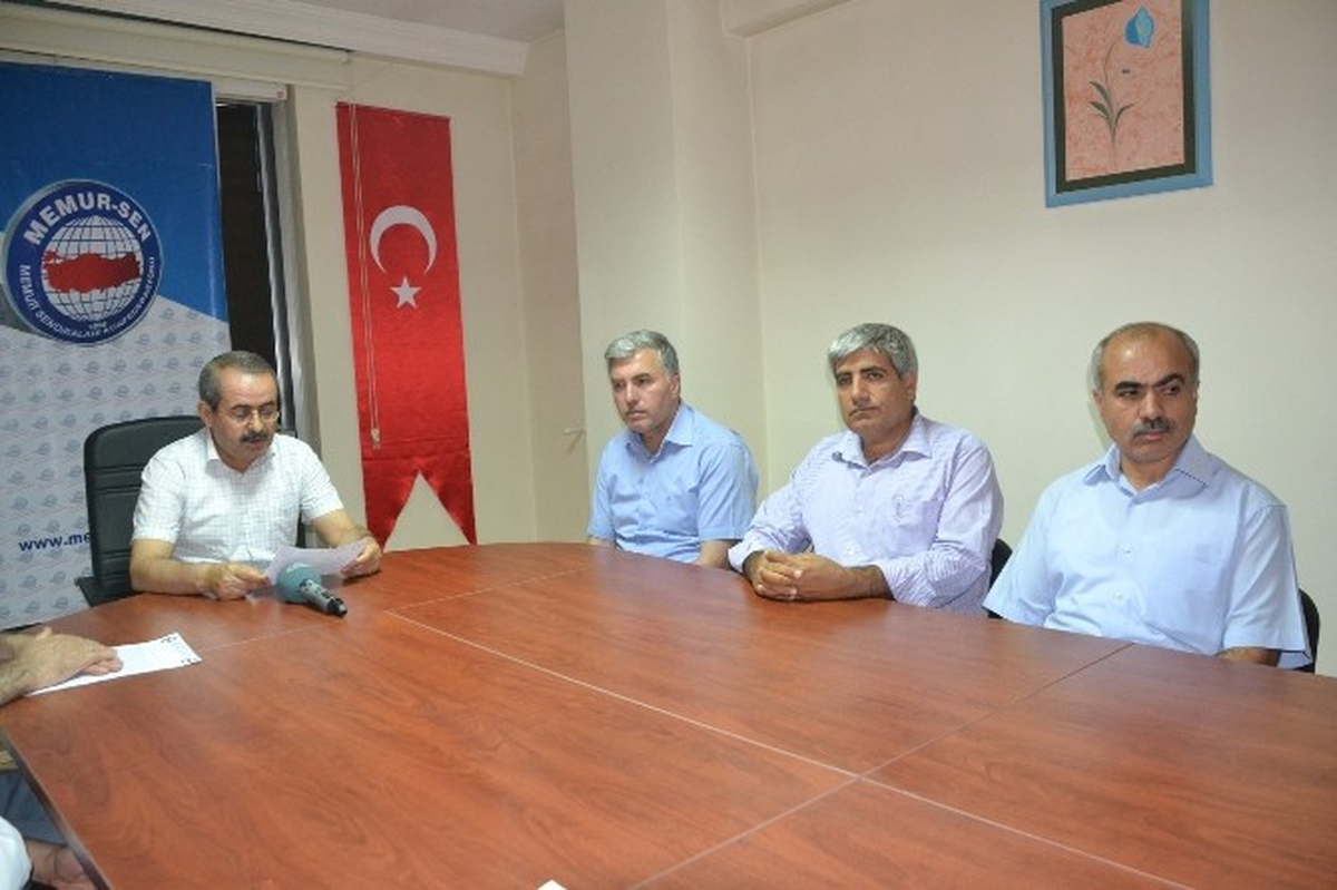 Memur-Sen\'in İsrail Öfkesi