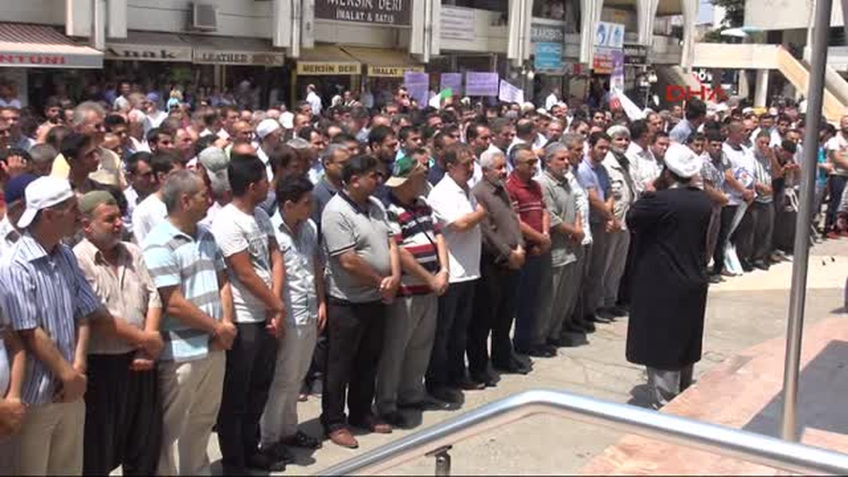 Mersin\'de İsrail Protestosu
