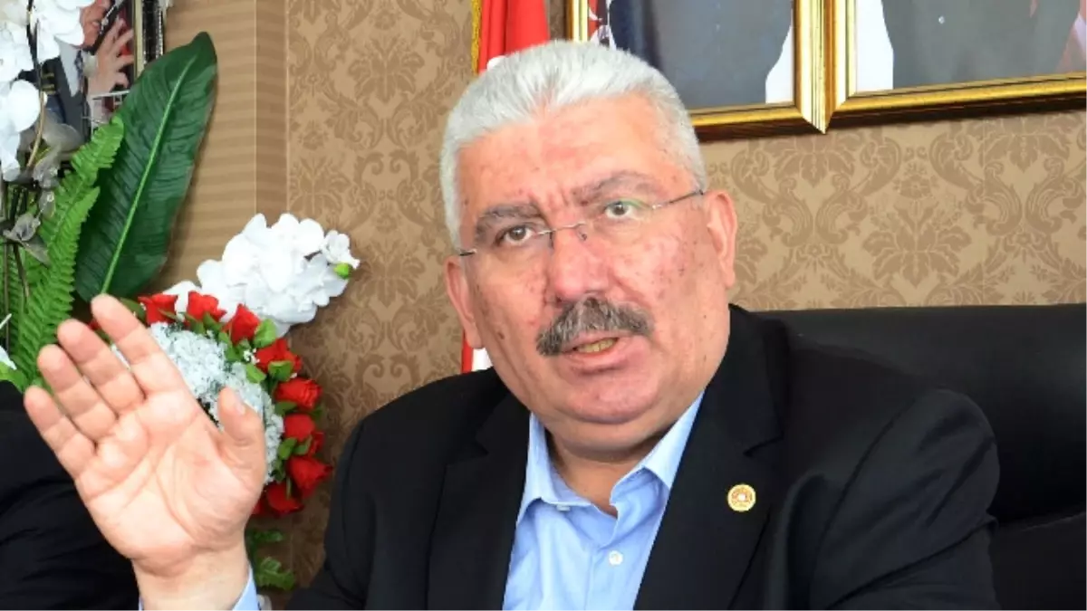 MHP\'li Yalçın: Başbakanın Çıkışları "Siyasi Büluğa Ermemiş" Çıkışlar