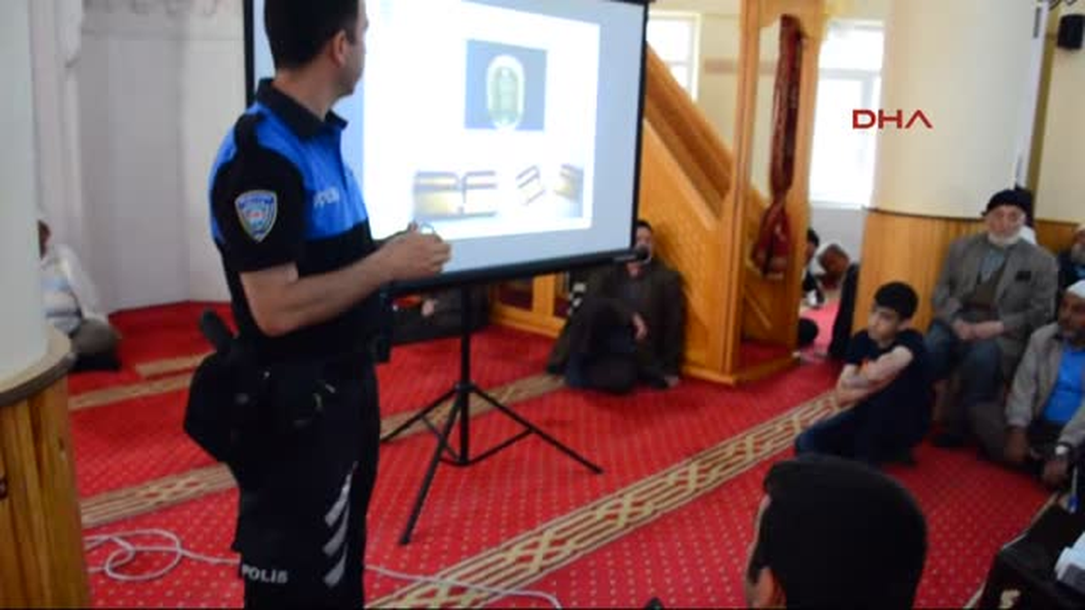 Polislerden Camilerde Hırsızlığa Karşı Uyarı