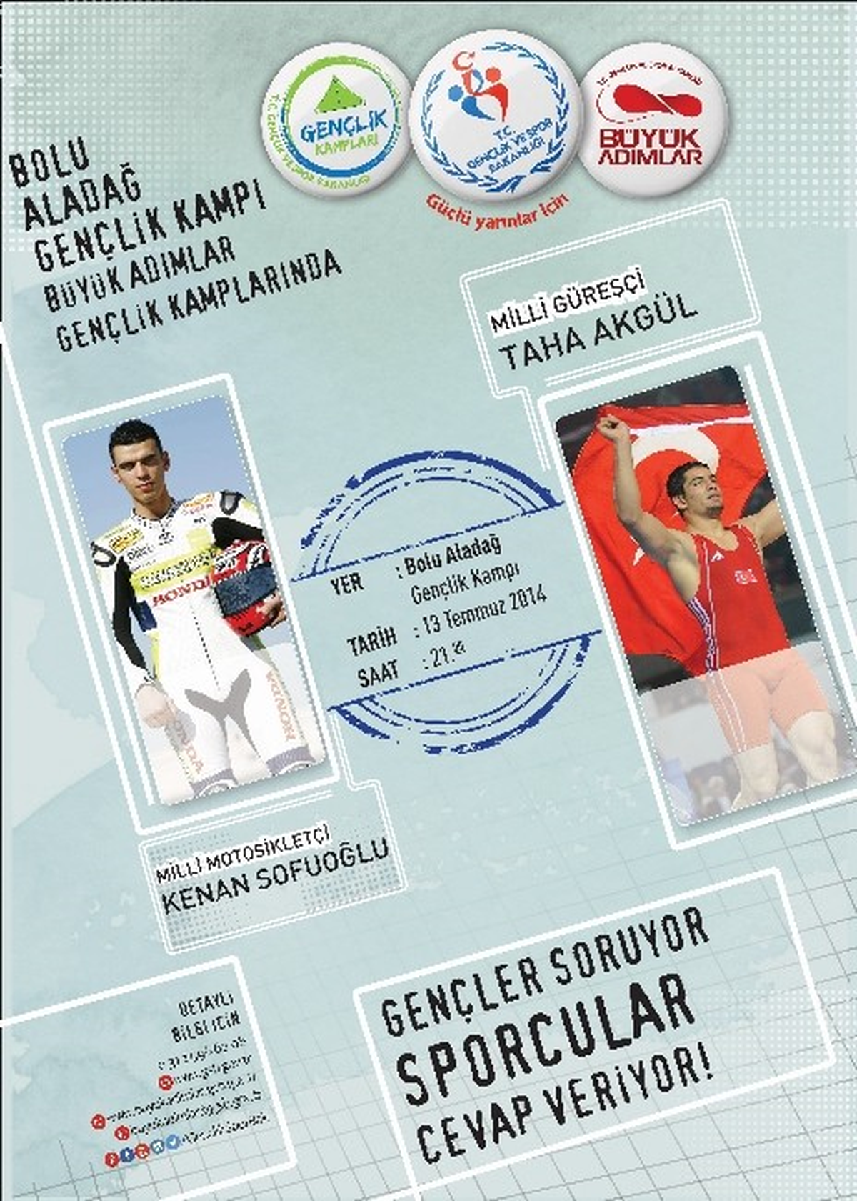 Şampiyonlar, Gençlerle Buluşacak