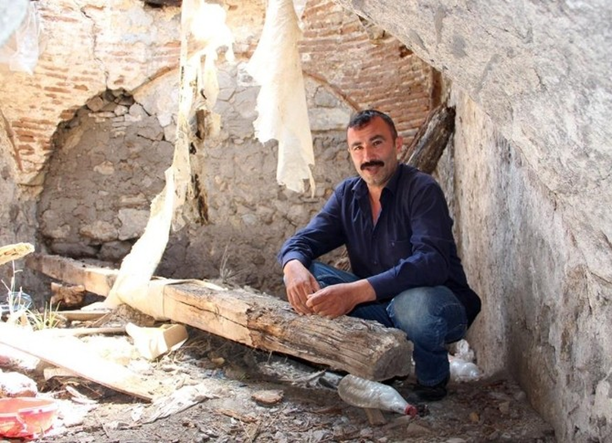 Selçuklu Hamamının Kubbesi Çöktü