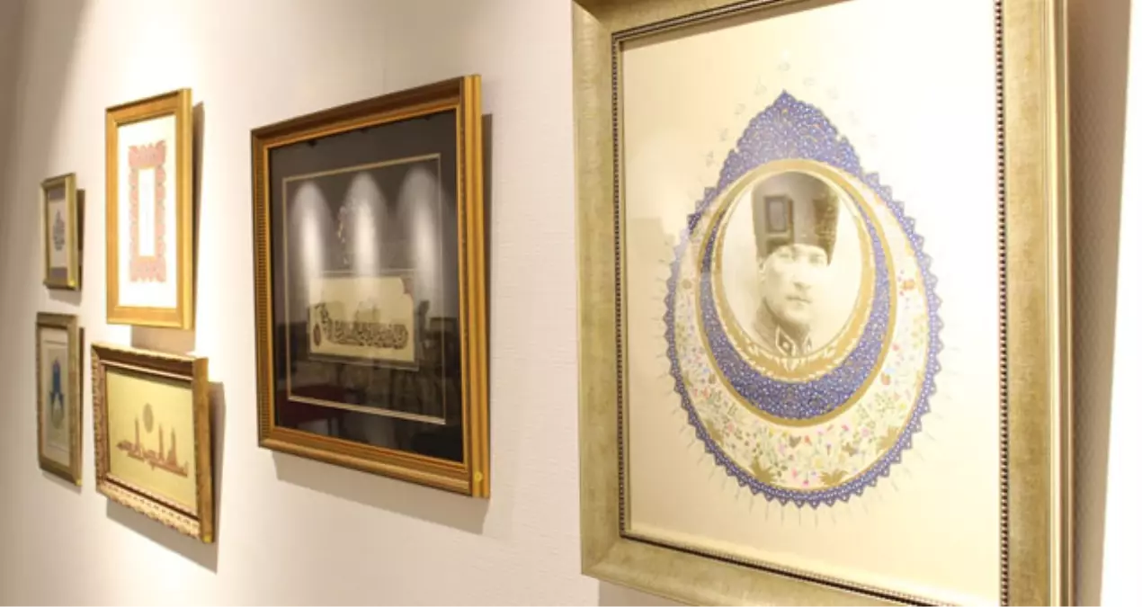 Şükufe ve Tezhipli Atatürk Portresi