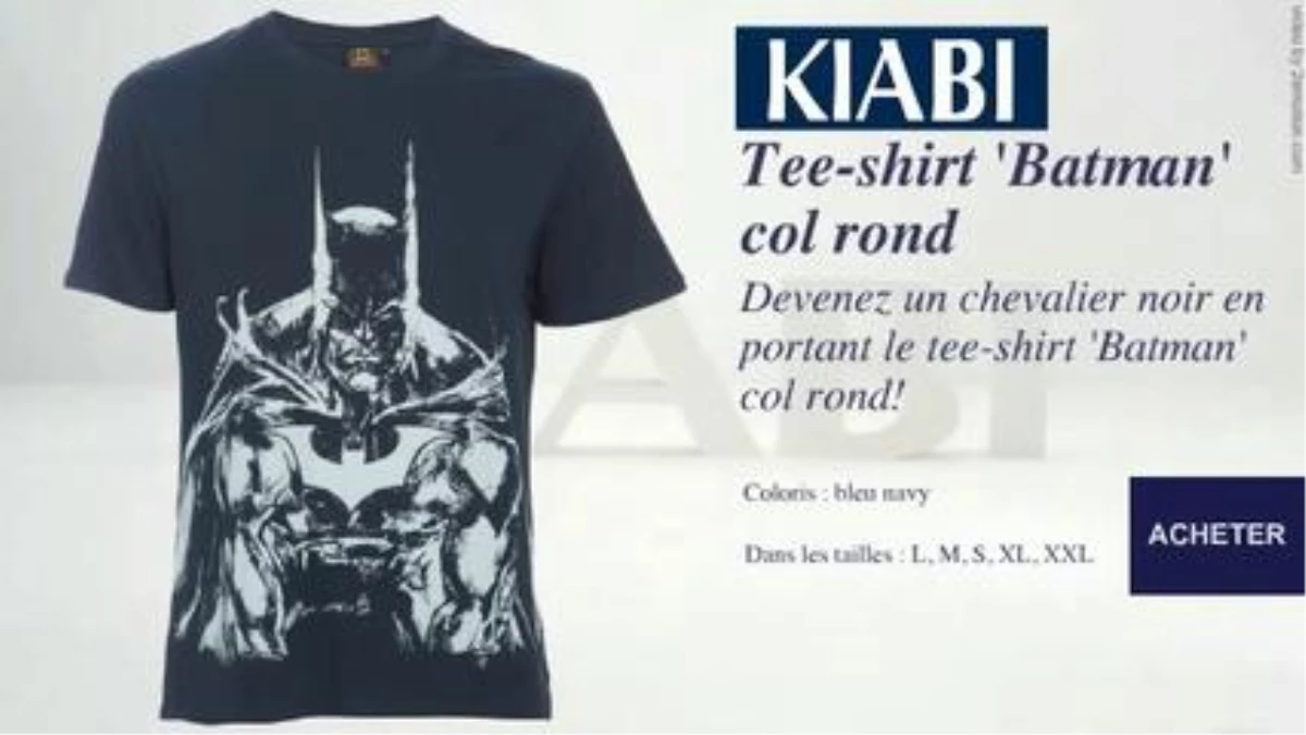 Tee-shirt \'Batman\' Col Rond