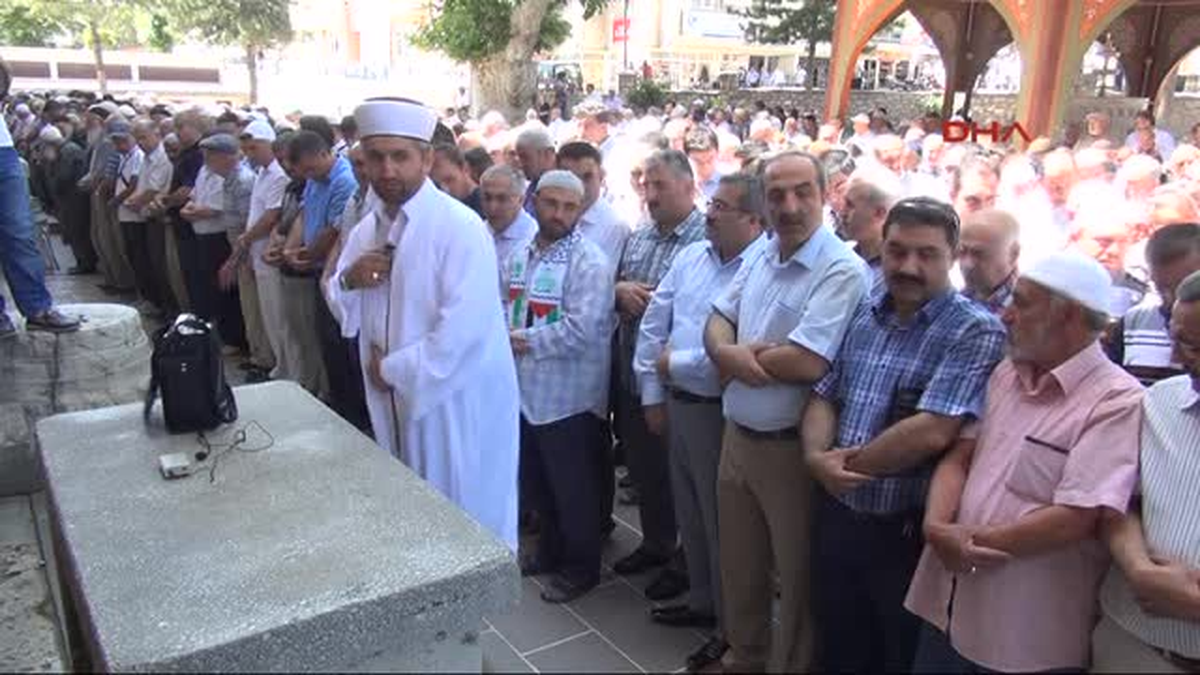 Tokat\'ta Cuma Namazı Sonrası İsrail Protestosu