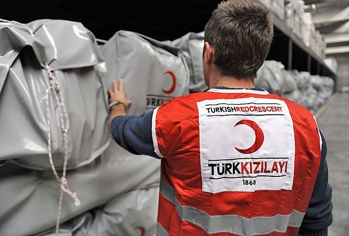 Türk Kızılayında Yardım Çalışmaları