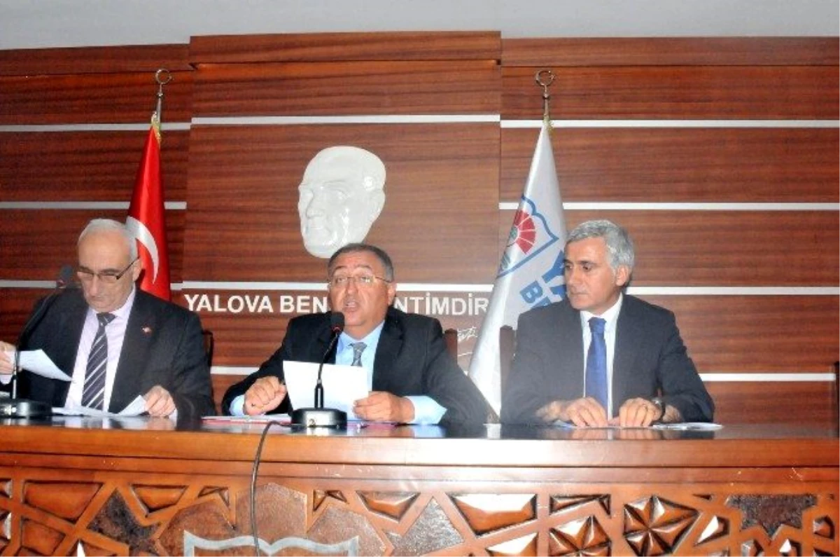 Yalova Belediye Meclisi Toplandı