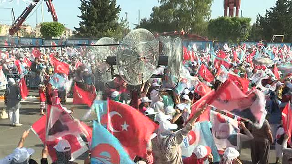 Başbakan Erdoğan\'ın Antalya mitingi - Detay