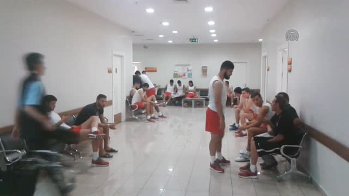 Gaziantepspor, Sağlık Kontrolünden Geçti