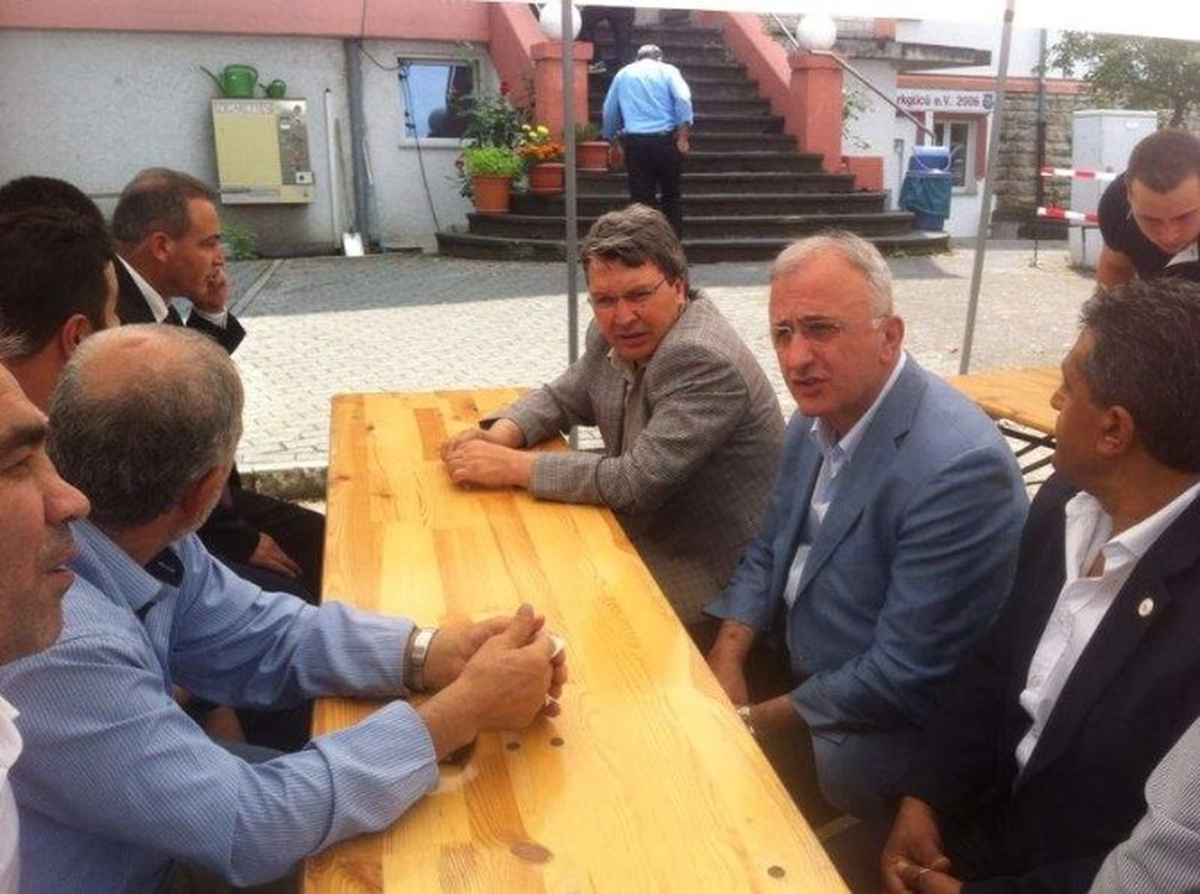 Gümüşhane Milletvekili Feramuz Üstün Almanya\'da