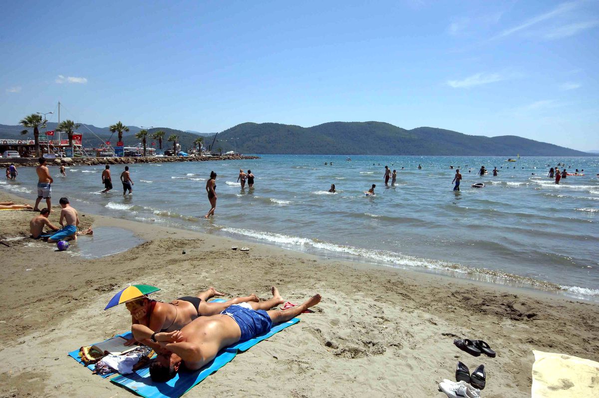 Muğla\'da Sıcak Hava