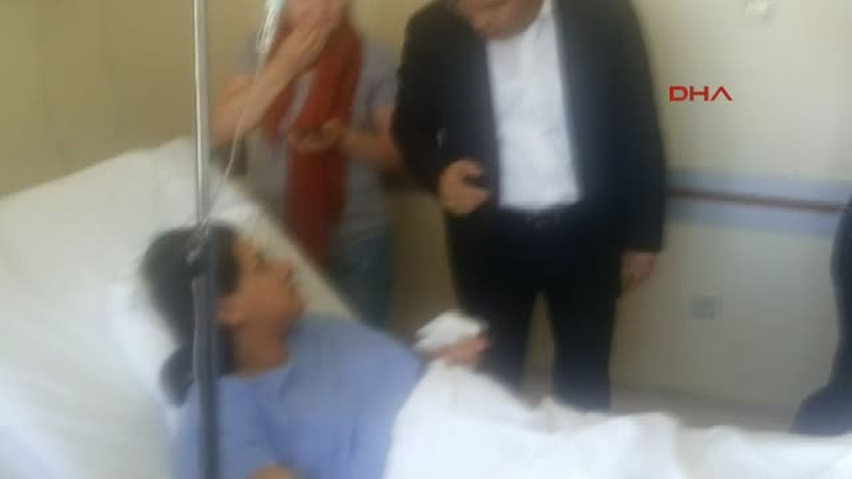 Oğuz Kaan Salıcı, Patlamada Yaralanan Hamile Kadını Ziyaret Etti