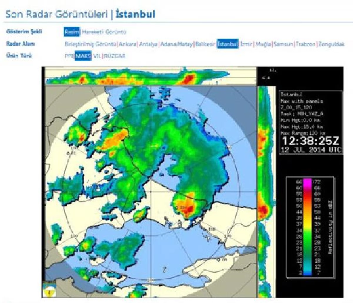 Önce Gökyüzü Karardı Ardından Toz Bulutu Geldi