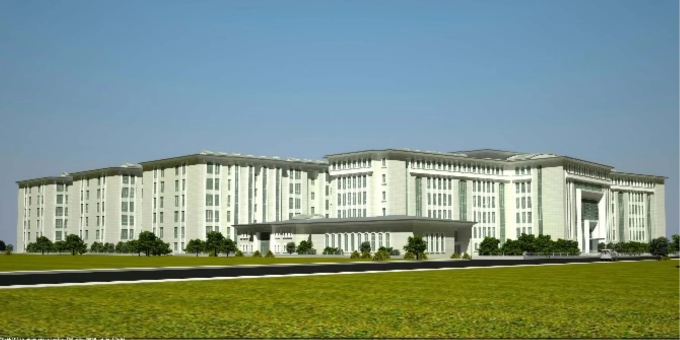 Türkiye\'nin Üçüncü Büyük Adalet Sarayı Adana\'da Yapılıyor