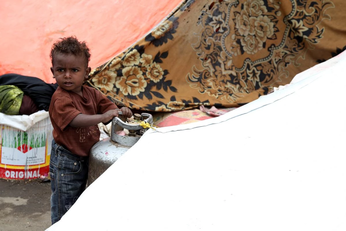 Yemen\'in Amran Halkı Sana\'ya Sığınıyor