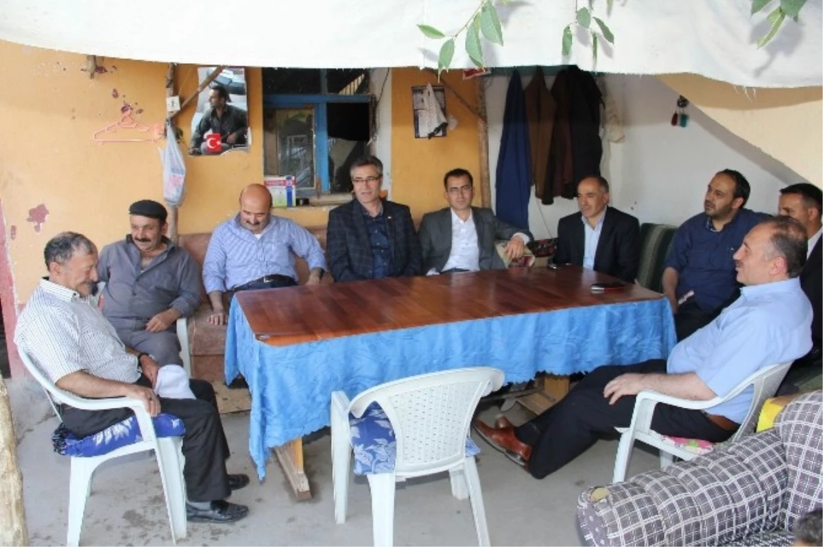 AK Parti Merkez İlçe Başkanlığı Köy Halkı ile Bir Araya Geldi