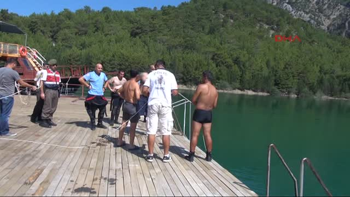 Barajda Kaybolan Alman Turistin Cesedi Bulundu