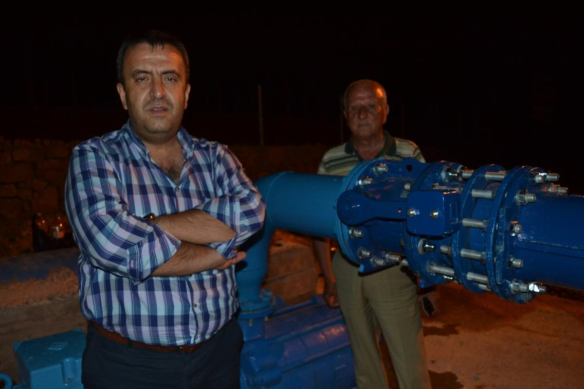 Ayvalık\'ta Su Sorununu Baski Çözdü
