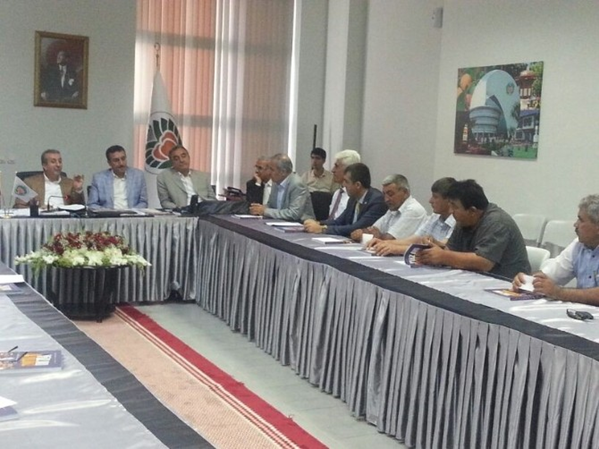 Bakan Eker, Ziraat Oda Başkanlarıyla Görüştü