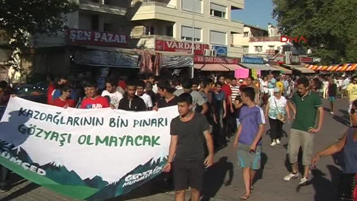Edremit\'te Hes\'e Tepki Yürüyüşü