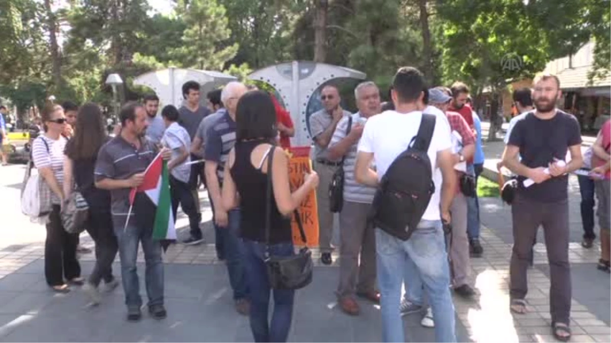 İsrail\'in Filistin\'e yönelik saldırıları protesto edildi -