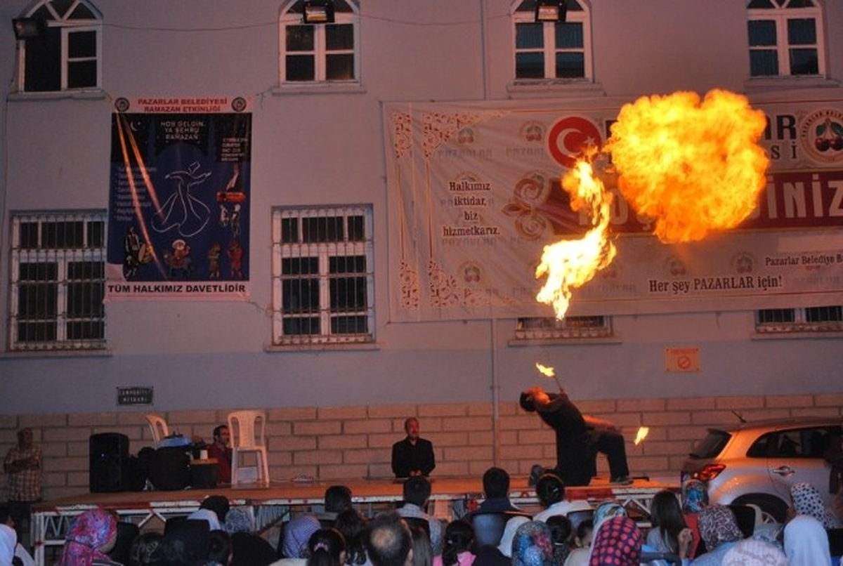 Pazarlar\'da Muhteşem Ramazan Etkinliği