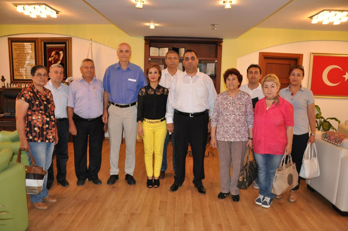 Tarsus Kent Konseyinden Belediye Başkanı Can\'a Ziyaret