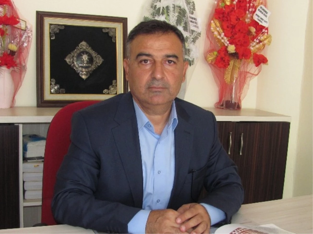 AK Parti Araban İlçe Başkanı Kasney İsrail\'i Kınadı