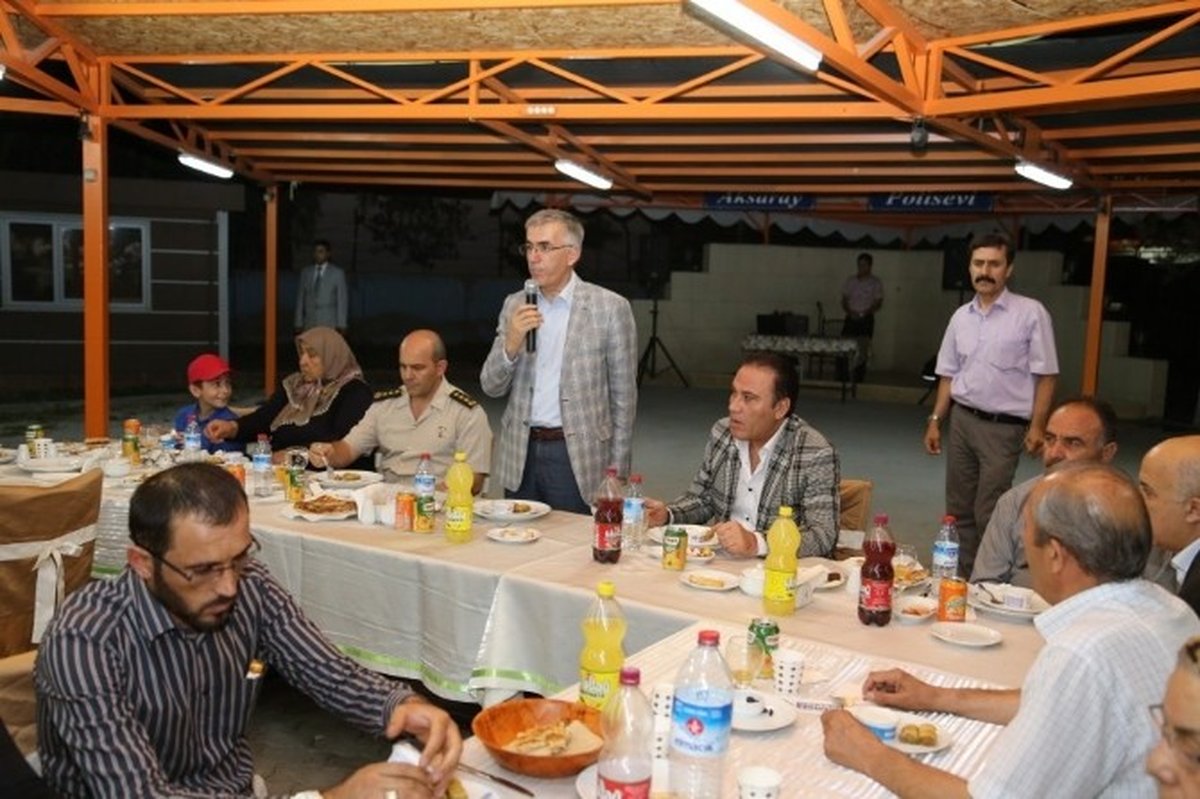 Aksaray\'da Şehit Aileleri ve Gazilere İftar