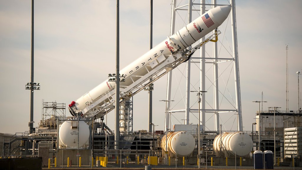 Nasa\'ya Ait Cygnus Kapsülü Uzaya Fırlatıldı