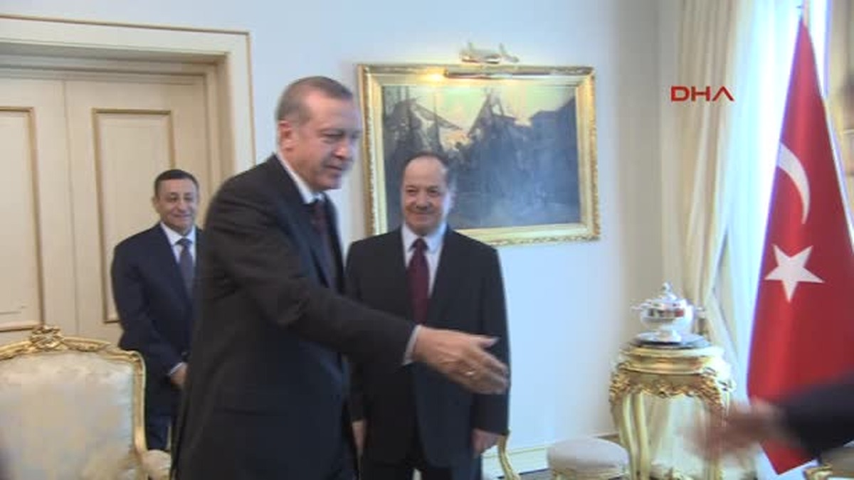 Başbakan Erdoğan Barzani ile Görüştü