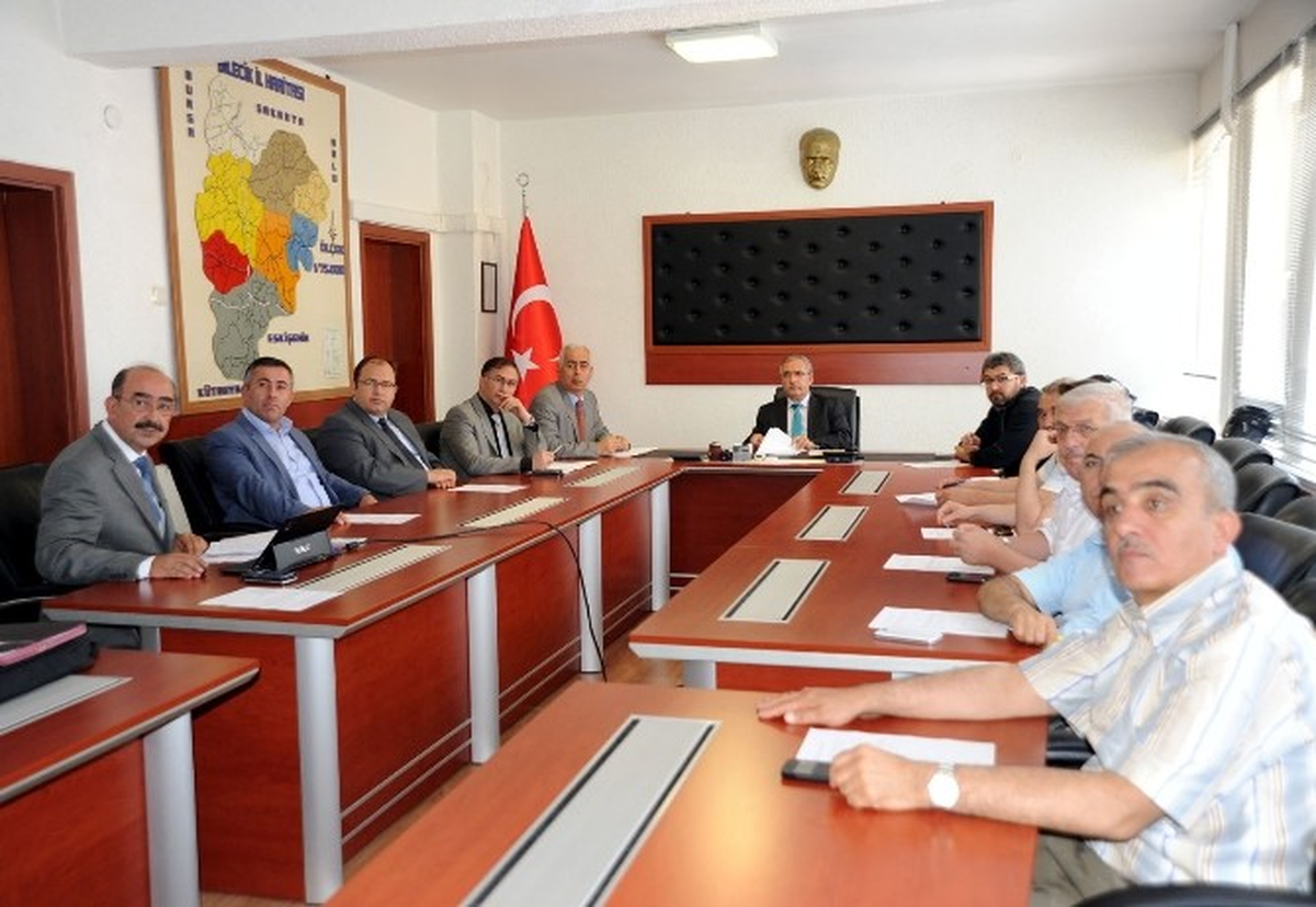 Bilecik\'te İl Encümeni Toplantısı