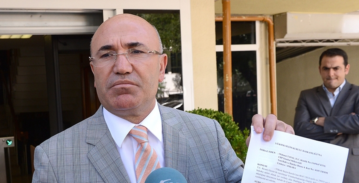 CHP\'li Tanal Aym\'ye İtirazda Bulundu