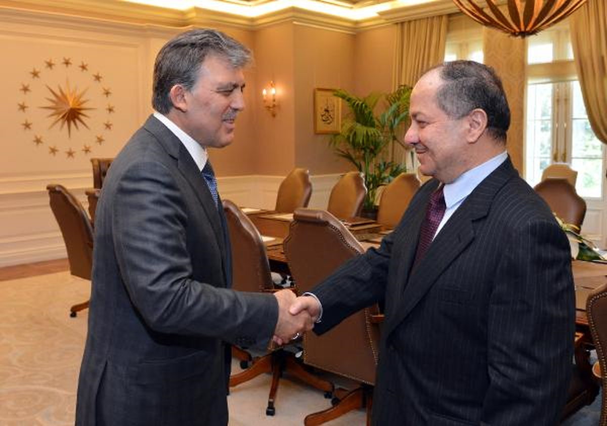 Cumhurbaşkanı Gül, Barzani ile Görüştü