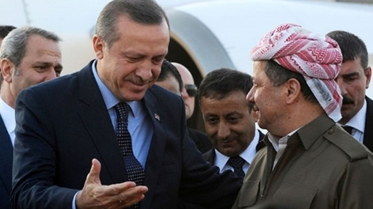 Erdoğan Barzanı ile Görüştü