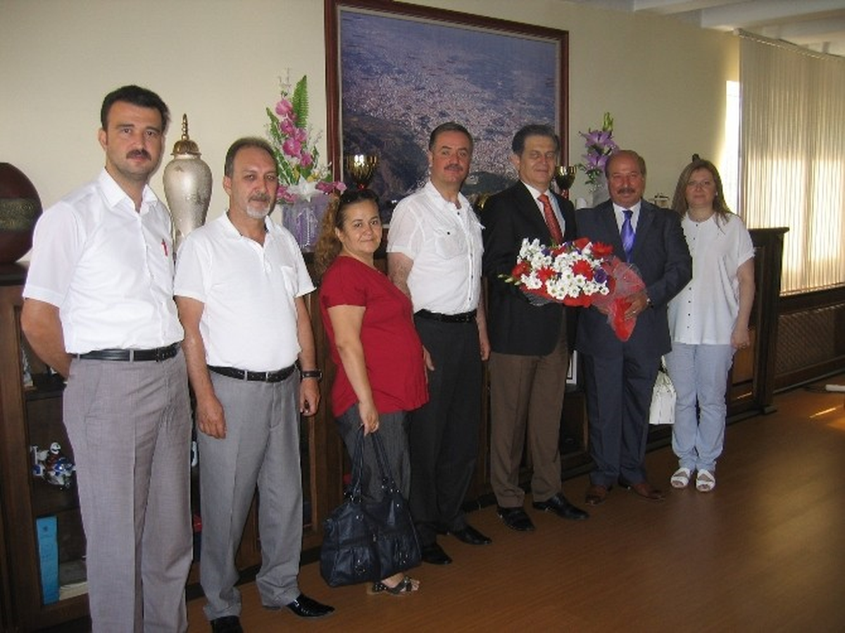 Esnaftan Emniyet Müdürüne Ziyaret