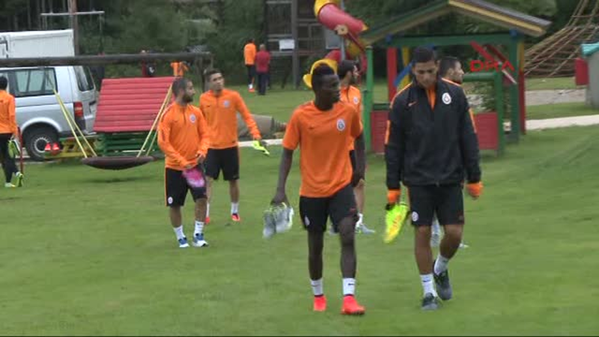 Galatasaray Salzburg\'daki İlk İdmanını Yaptı