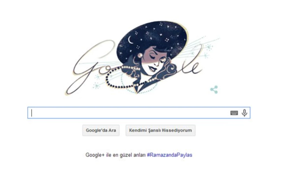 Google\'dan Safiye Ayla İçin Doodle