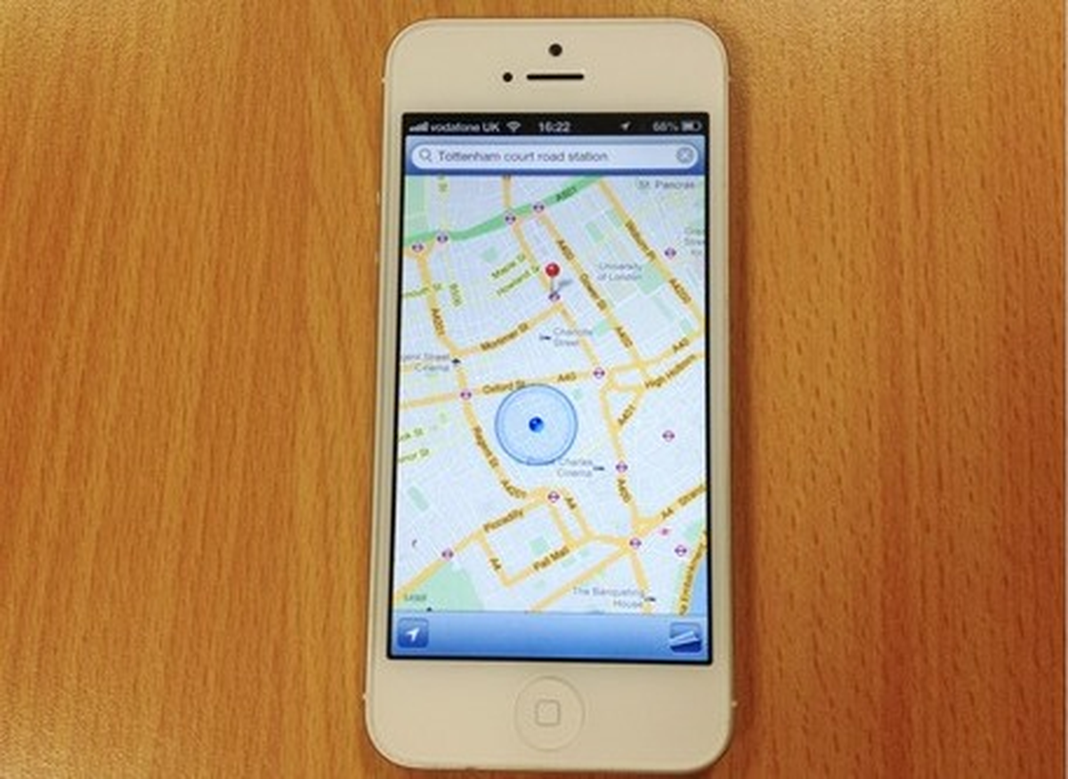 iPhone\'un Maps\'i Güncellendi