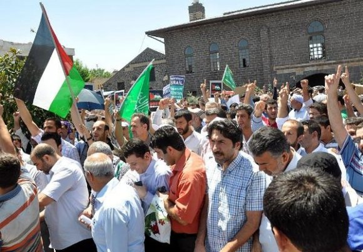 İsrail\'in Gazze Saldırılarının Protesto Edilmesi
