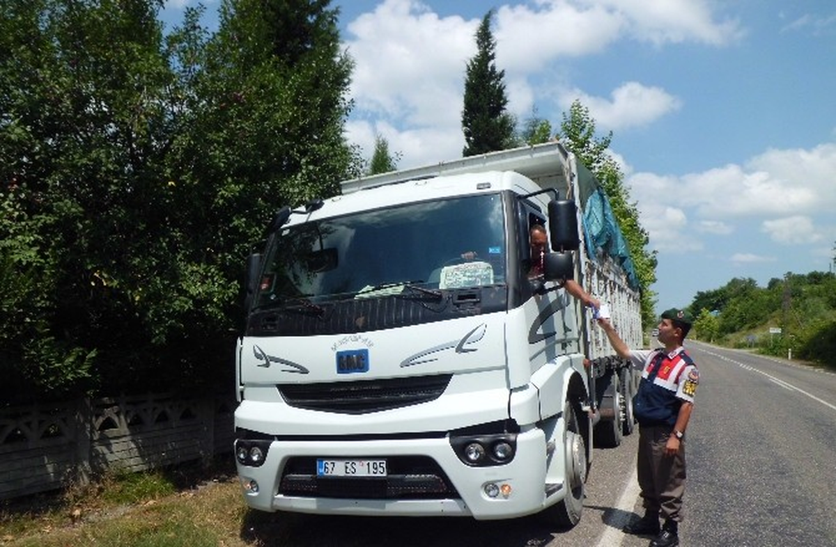 Jandarma\'dan Tonaj Kontrolü