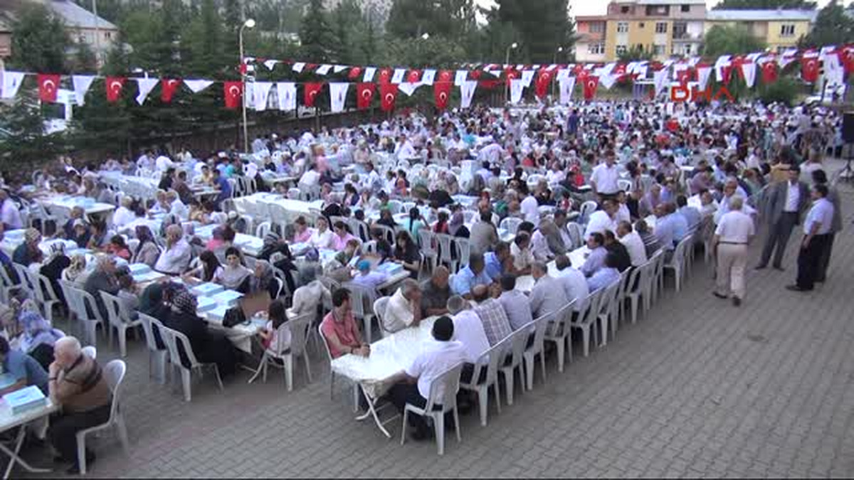 Kahramanmaraş\'ta 2 Bin Kişiye İftar