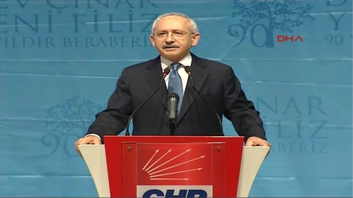 Kılıçdaroğlu: Şakası Makası Yok Ekmeleddin İhsanoğlu\'na Oyunu Vereceksin