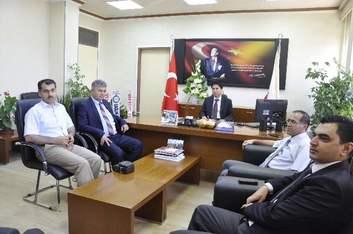 Kurum Müdürlerinden, Çömçe\'ye Ziyaret