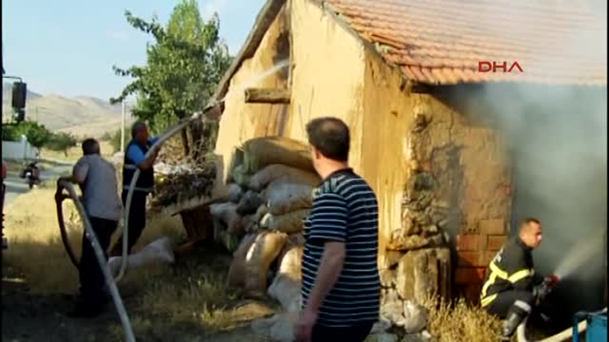 Mahalle Fırınında Korkutan Yangın