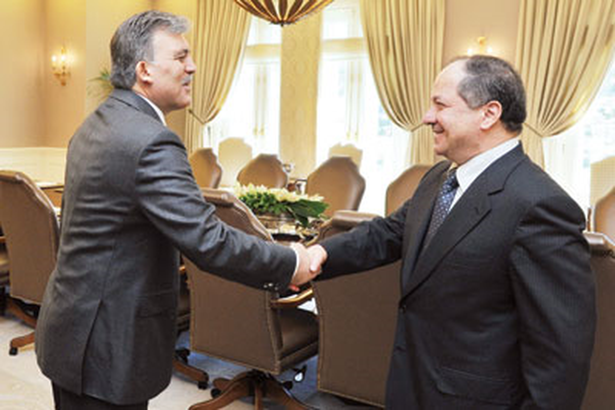 Mesut Barzani Çankaya Köşkü\'nde